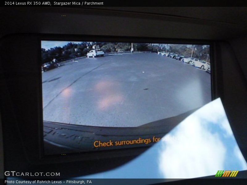 Stargazer Mica / Parchment 2014 Lexus RX 350 AWD