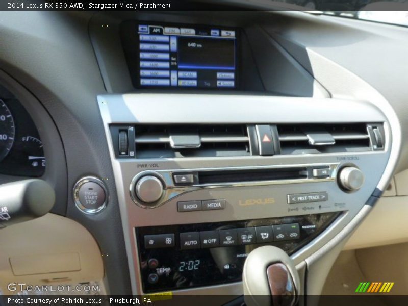 Stargazer Mica / Parchment 2014 Lexus RX 350 AWD