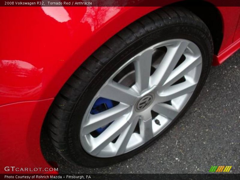 Tornado Red / Anthracite 2008 Volkswagen R32