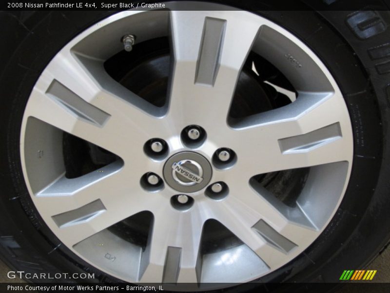 Super Black / Graphite 2008 Nissan Pathfinder LE 4x4