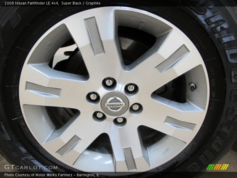 Super Black / Graphite 2008 Nissan Pathfinder LE 4x4