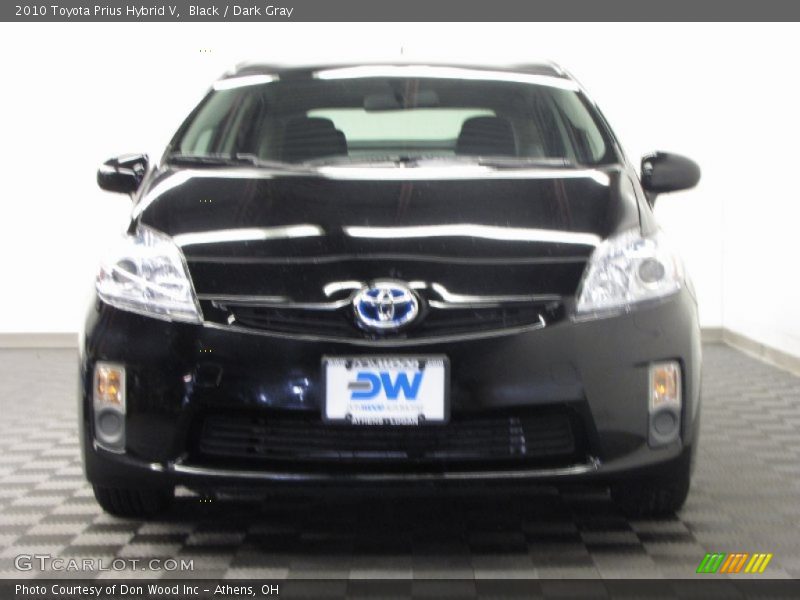 Black / Dark Gray 2010 Toyota Prius Hybrid V