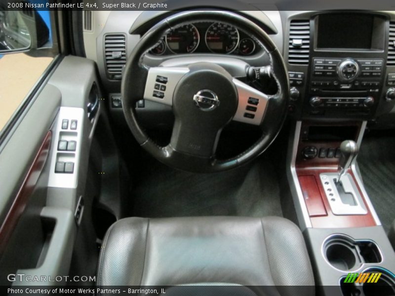 Super Black / Graphite 2008 Nissan Pathfinder LE 4x4