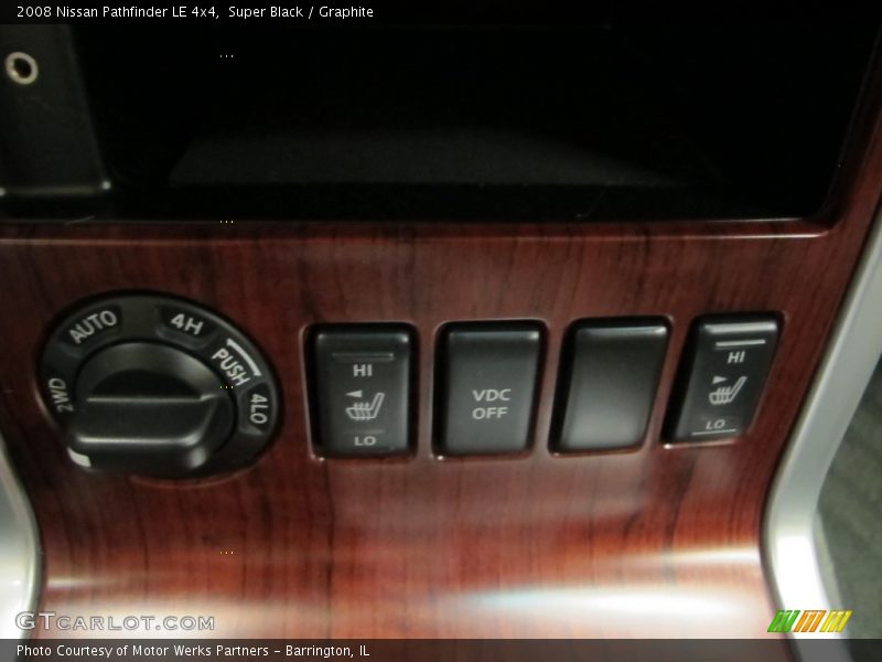 Super Black / Graphite 2008 Nissan Pathfinder LE 4x4