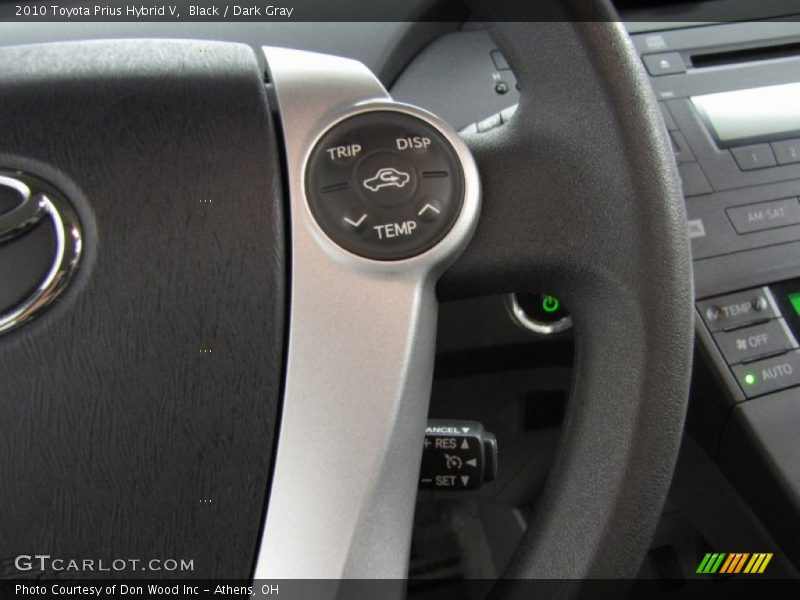 Black / Dark Gray 2010 Toyota Prius Hybrid V