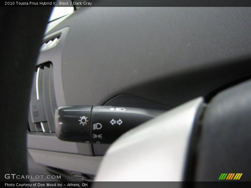 Black / Dark Gray 2010 Toyota Prius Hybrid V