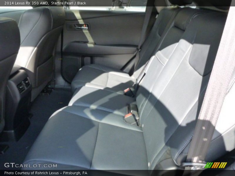 Starfire Pearl / Black 2014 Lexus RX 350 AWD