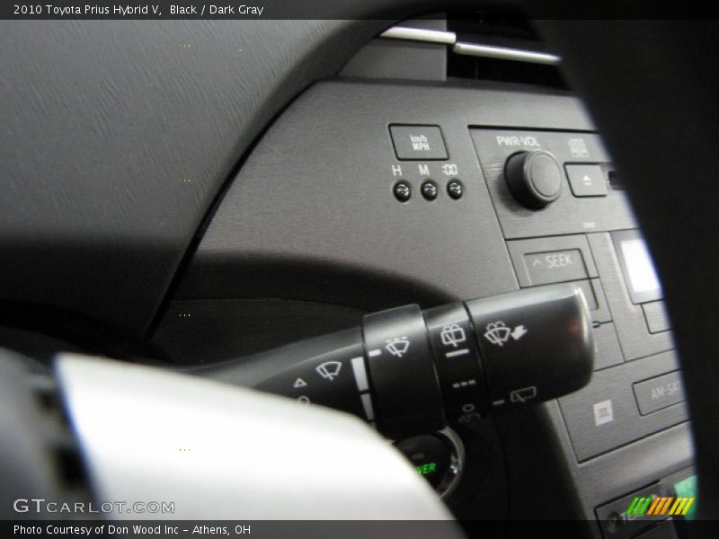 Black / Dark Gray 2010 Toyota Prius Hybrid V
