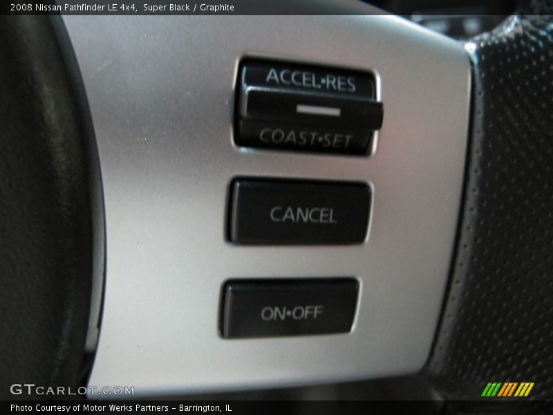 Super Black / Graphite 2008 Nissan Pathfinder LE 4x4