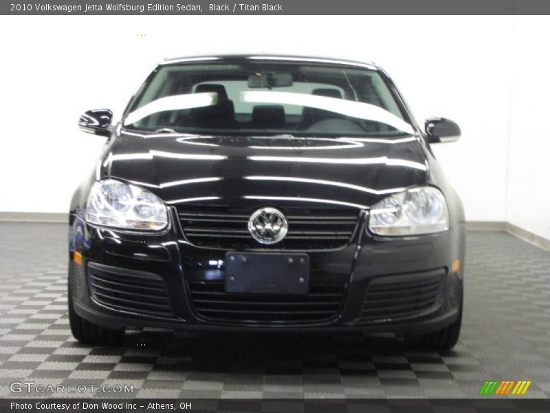Black / Titan Black 2010 Volkswagen Jetta Wolfsburg Edition Sedan