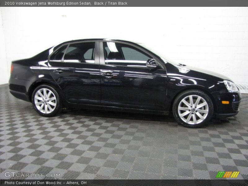 Black / Titan Black 2010 Volkswagen Jetta Wolfsburg Edition Sedan