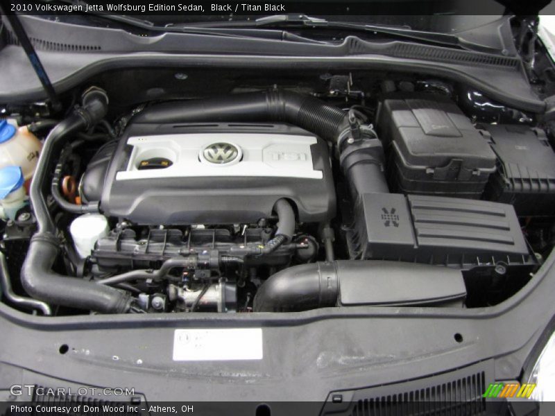 Black / Titan Black 2010 Volkswagen Jetta Wolfsburg Edition Sedan