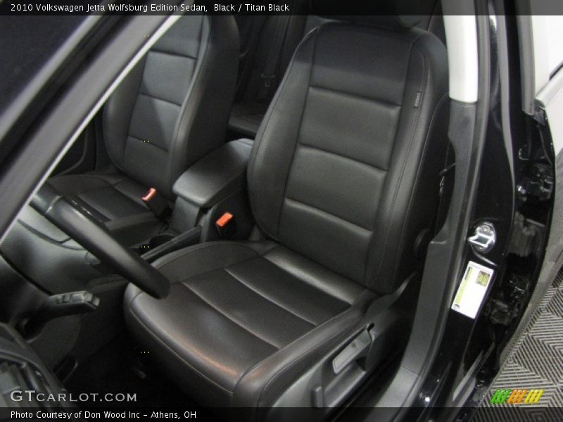 Black / Titan Black 2010 Volkswagen Jetta Wolfsburg Edition Sedan