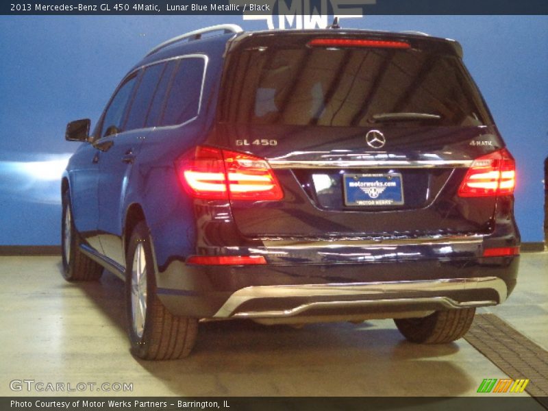 Lunar Blue Metallic / Black 2013 Mercedes-Benz GL 450 4Matic