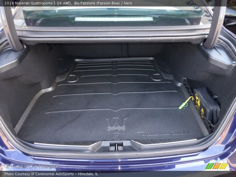  2014 Quattroporte S Q4 AWD Trunk