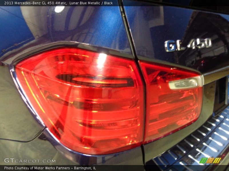 Lunar Blue Metallic / Black 2013 Mercedes-Benz GL 450 4Matic