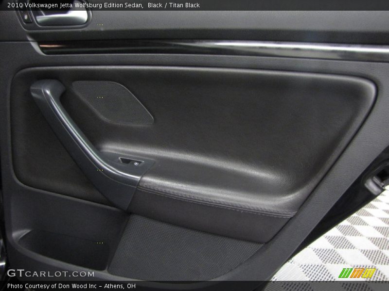 Black / Titan Black 2010 Volkswagen Jetta Wolfsburg Edition Sedan
