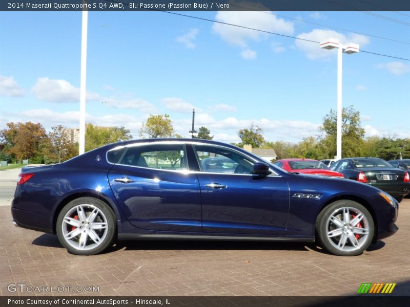  2014 Quattroporte S Q4 AWD Blu Passione (Passion Blue)