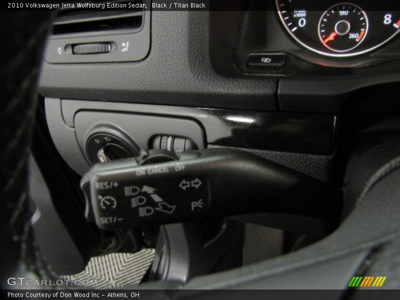 Black / Titan Black 2010 Volkswagen Jetta Wolfsburg Edition Sedan