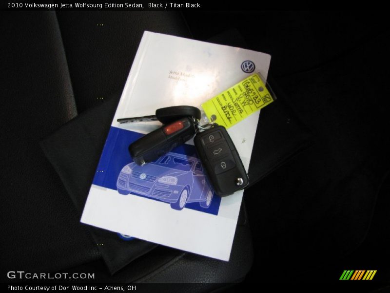 Black / Titan Black 2010 Volkswagen Jetta Wolfsburg Edition Sedan