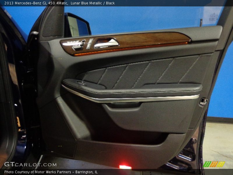 Lunar Blue Metallic / Black 2013 Mercedes-Benz GL 450 4Matic