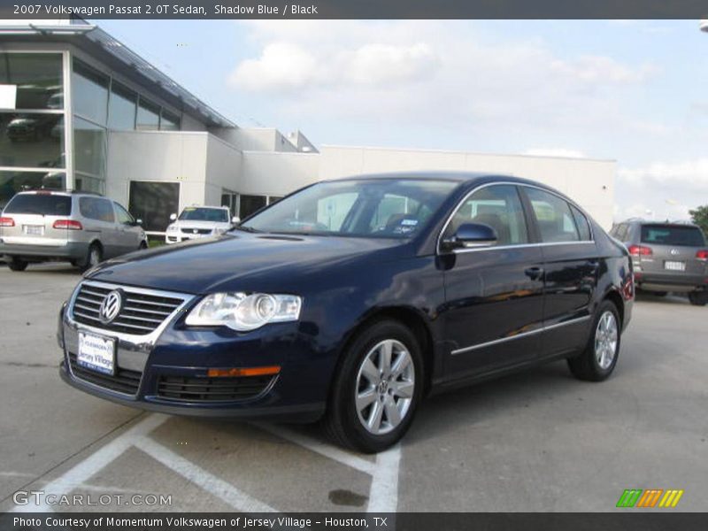 Shadow Blue / Black 2007 Volkswagen Passat 2.0T Sedan