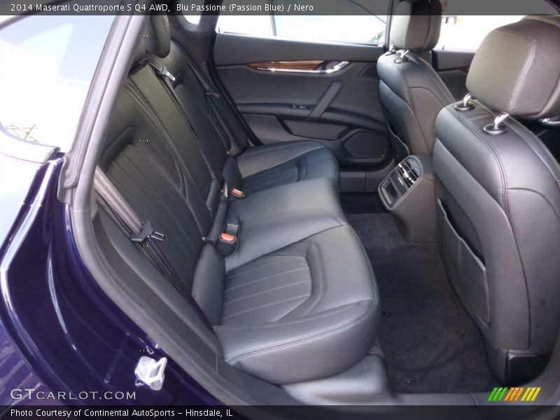 Rear Seat of 2014 Quattroporte S Q4 AWD