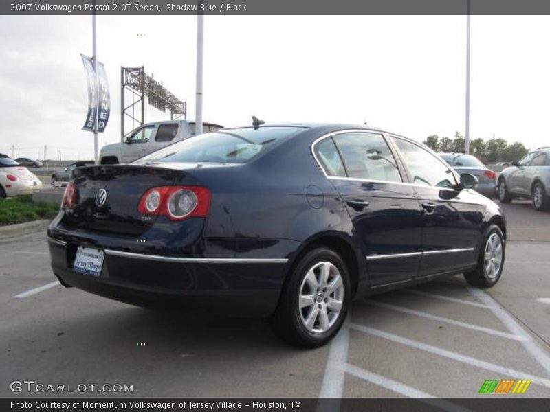 Shadow Blue / Black 2007 Volkswagen Passat 2.0T Sedan