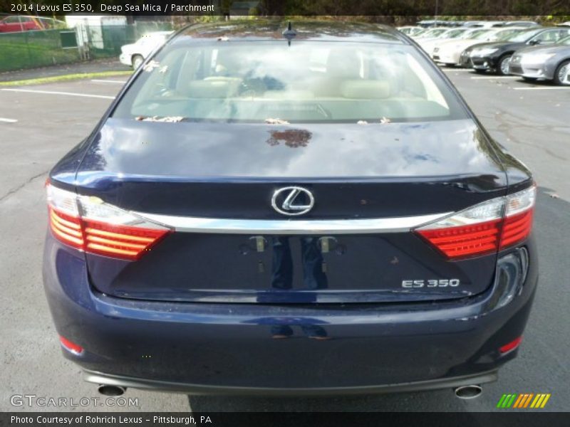 Deep Sea Mica / Parchment 2014 Lexus ES 350