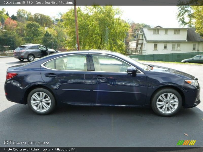 Deep Sea Mica / Parchment 2014 Lexus ES 350