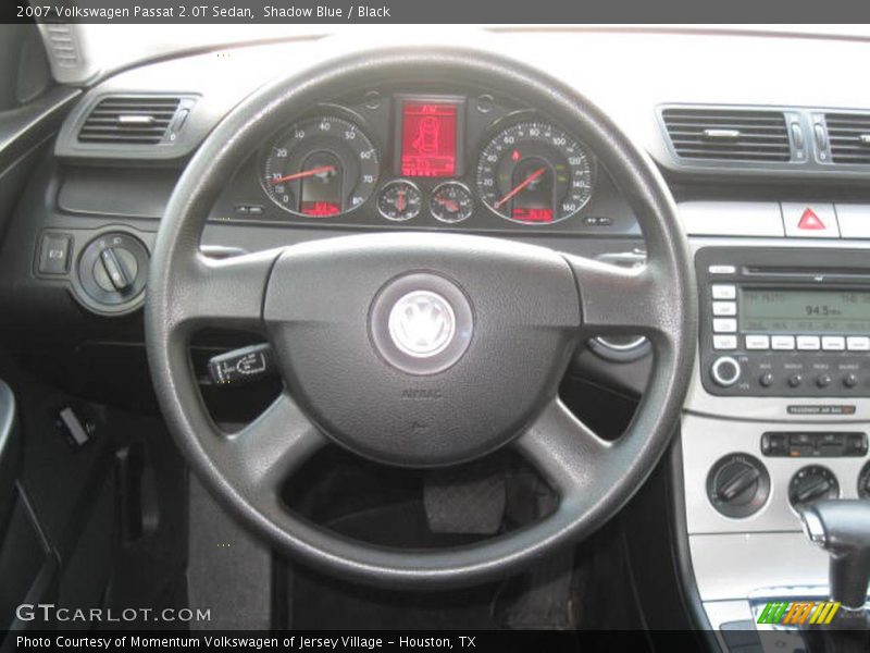 Shadow Blue / Black 2007 Volkswagen Passat 2.0T Sedan