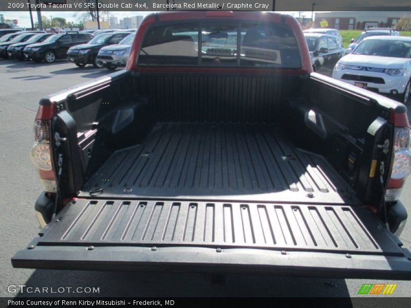 Barcelona Red Metallic / Graphite Gray 2009 Toyota Tacoma V6 SR5 Double Cab 4x4