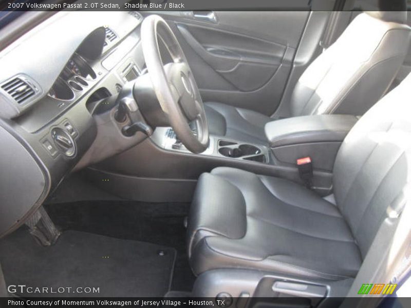 Shadow Blue / Black 2007 Volkswagen Passat 2.0T Sedan