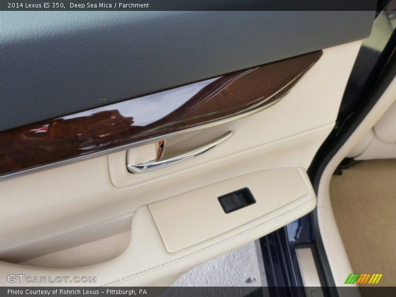 Deep Sea Mica / Parchment 2014 Lexus ES 350