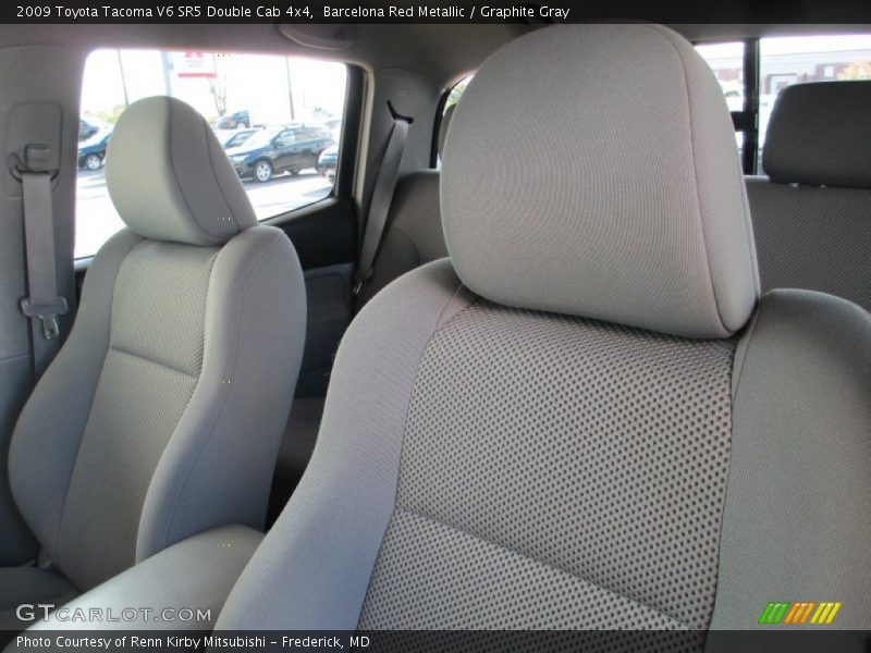 Barcelona Red Metallic / Graphite Gray 2009 Toyota Tacoma V6 SR5 Double Cab 4x4