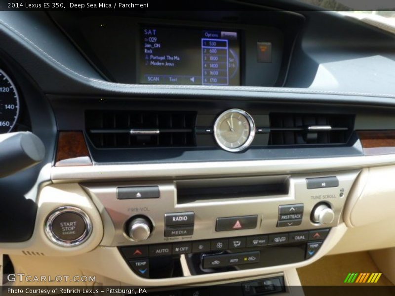 Deep Sea Mica / Parchment 2014 Lexus ES 350