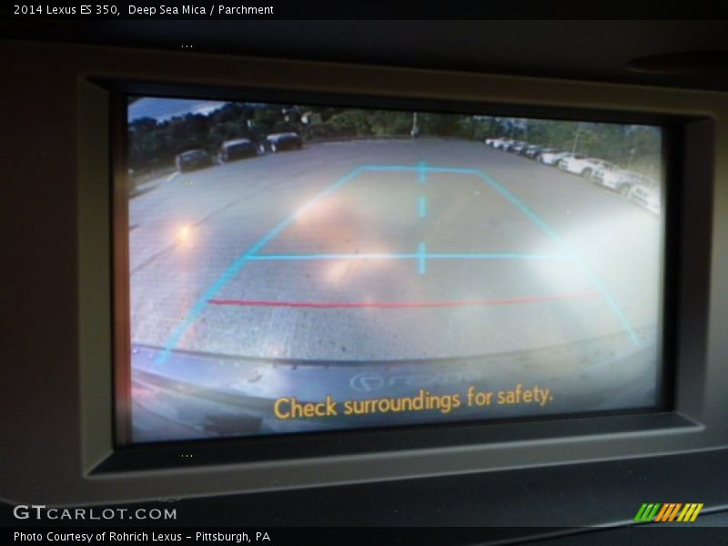 Deep Sea Mica / Parchment 2014 Lexus ES 350