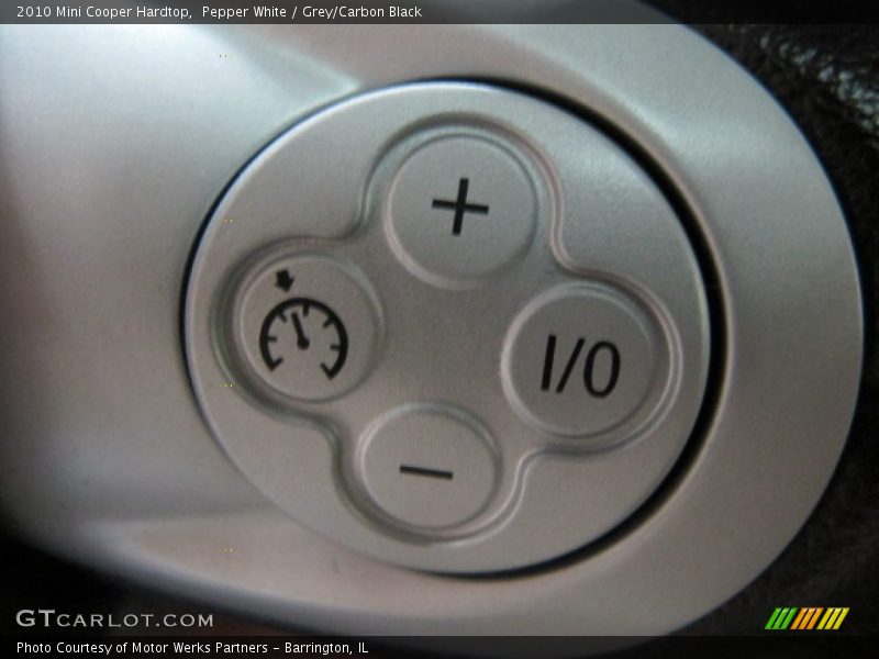Pepper White / Grey/Carbon Black 2010 Mini Cooper Hardtop