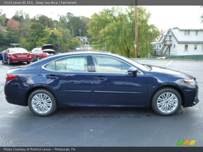 Deep Sea Mica / Parchment 2014 Lexus ES 350