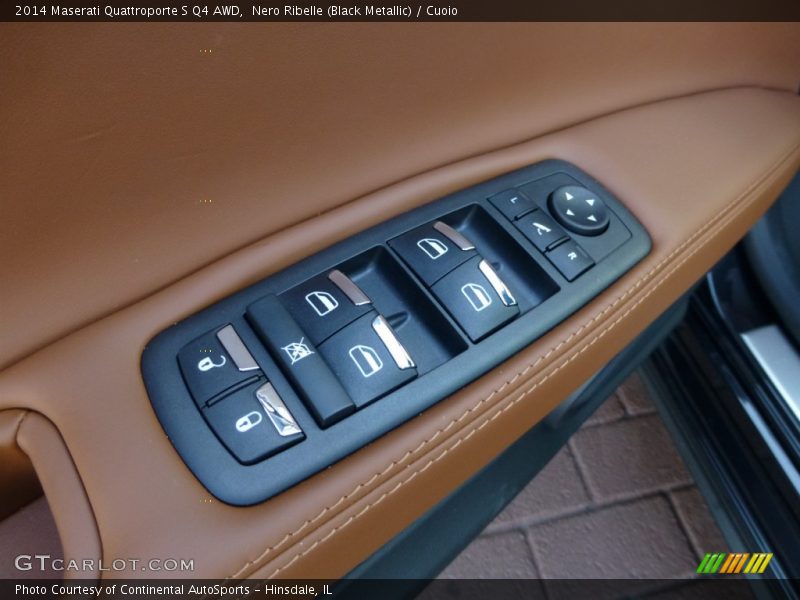 Nero Ribelle (Black Metallic) / Cuoio 2014 Maserati Quattroporte S Q4 AWD