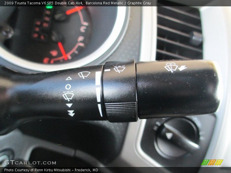 Barcelona Red Metallic / Graphite Gray 2009 Toyota Tacoma V6 SR5 Double Cab 4x4