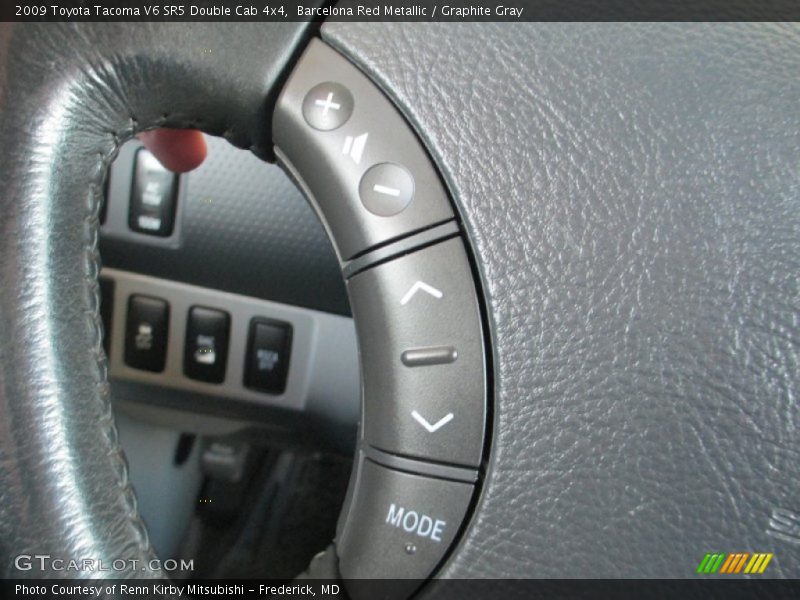Barcelona Red Metallic / Graphite Gray 2009 Toyota Tacoma V6 SR5 Double Cab 4x4
