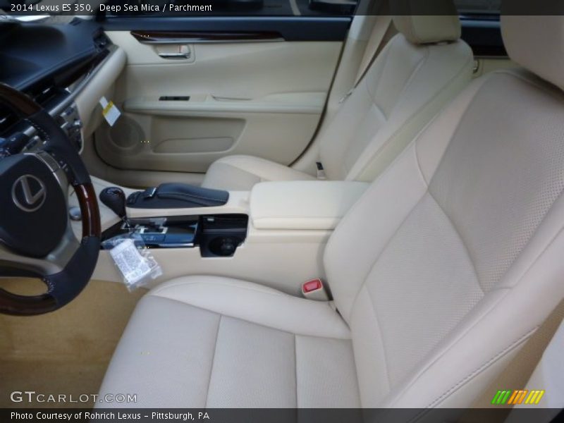 Front Seat of 2014 ES 350