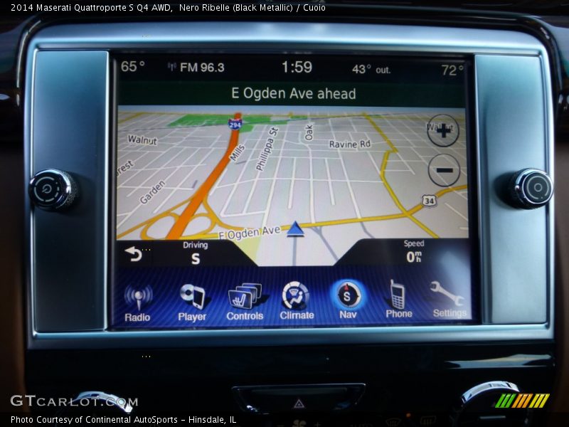 Navigation of 2014 Quattroporte S Q4 AWD