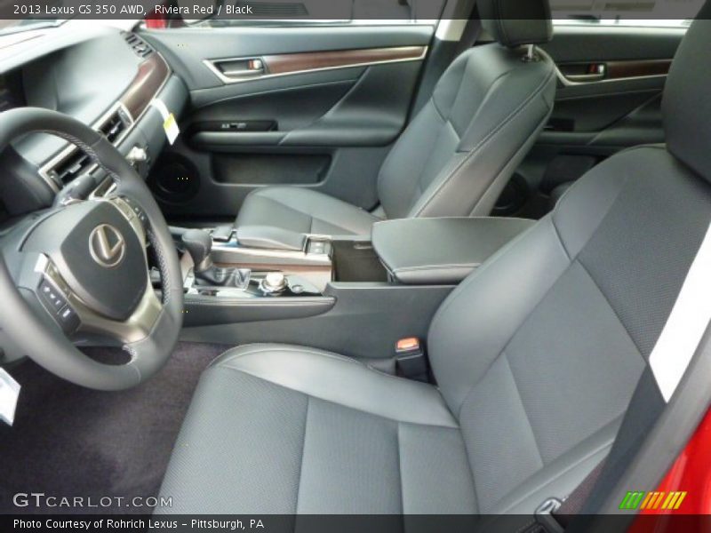 Riviera Red / Black 2013 Lexus GS 350 AWD