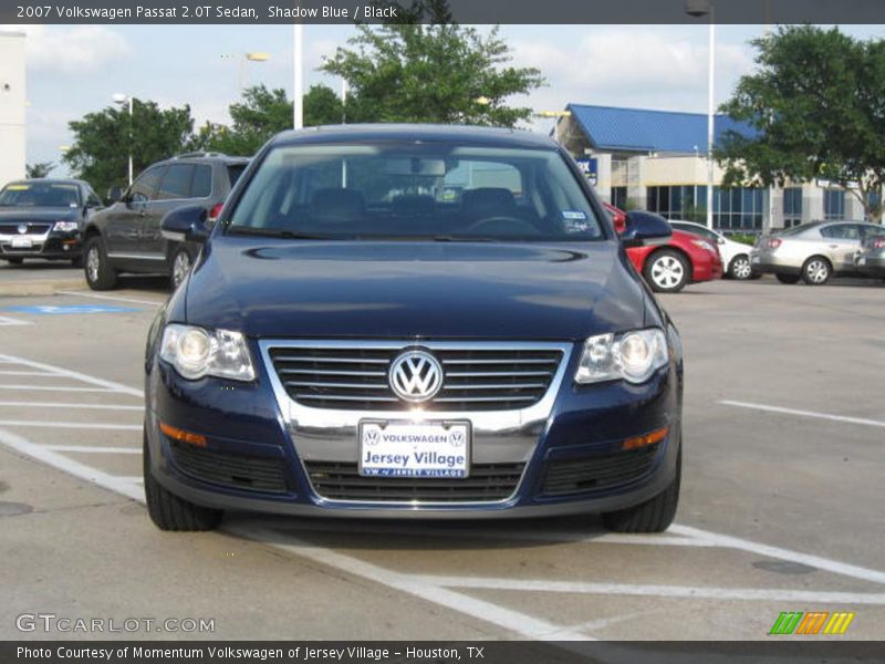 Shadow Blue / Black 2007 Volkswagen Passat 2.0T Sedan