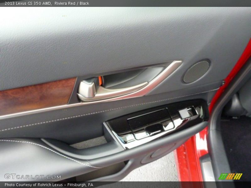 Riviera Red / Black 2013 Lexus GS 350 AWD