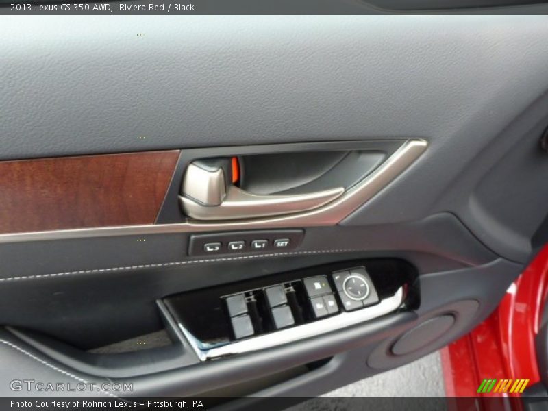 Riviera Red / Black 2013 Lexus GS 350 AWD