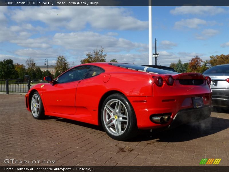 Rosso Corsa (Red) / Beige 2006 Ferrari F430 Coupe F1