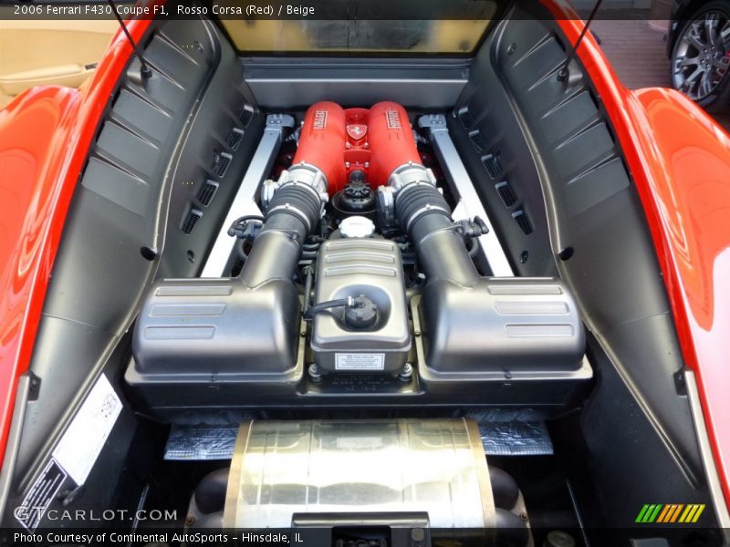  2006 F430 Coupe F1 Engine - 4.3 Liter DOHC 32-Valve V8